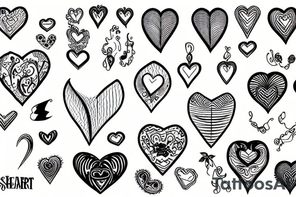 heart beat tattoo idea