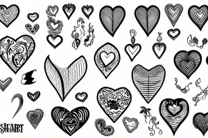 heart beat tattoo idea
