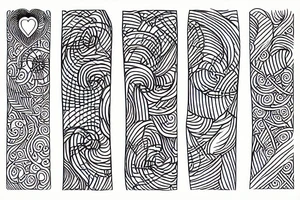 heart beat lines tattoo idea