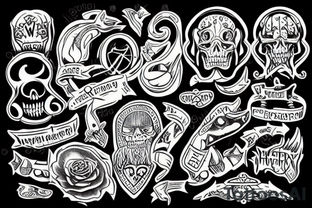 Mistery, Pog? wood tattoo idea