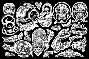 Mistery, Pog? wood tattoo idea
