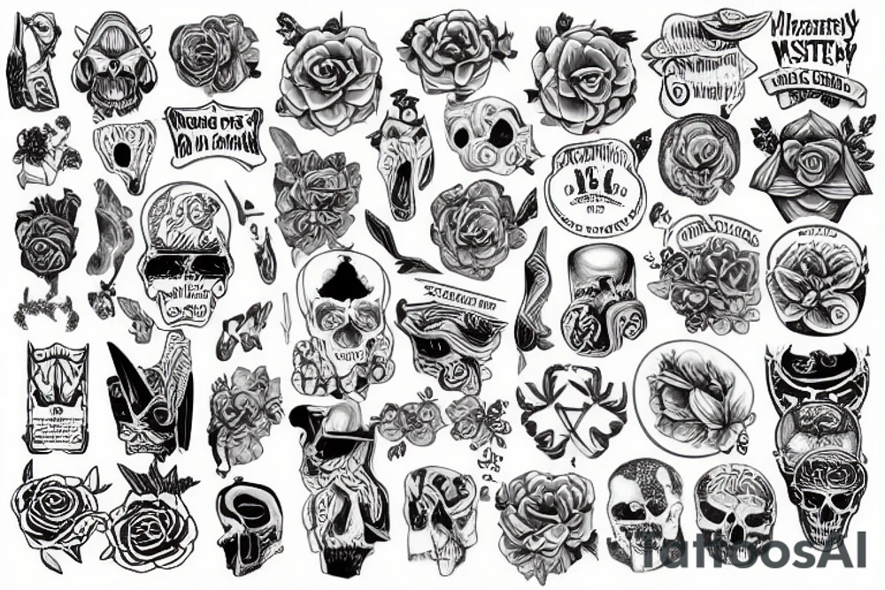 Mistery, Pog? wood tattoo idea