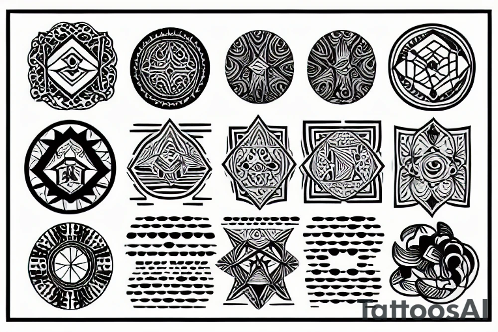 Mistery, Pog? wood tattoo idea