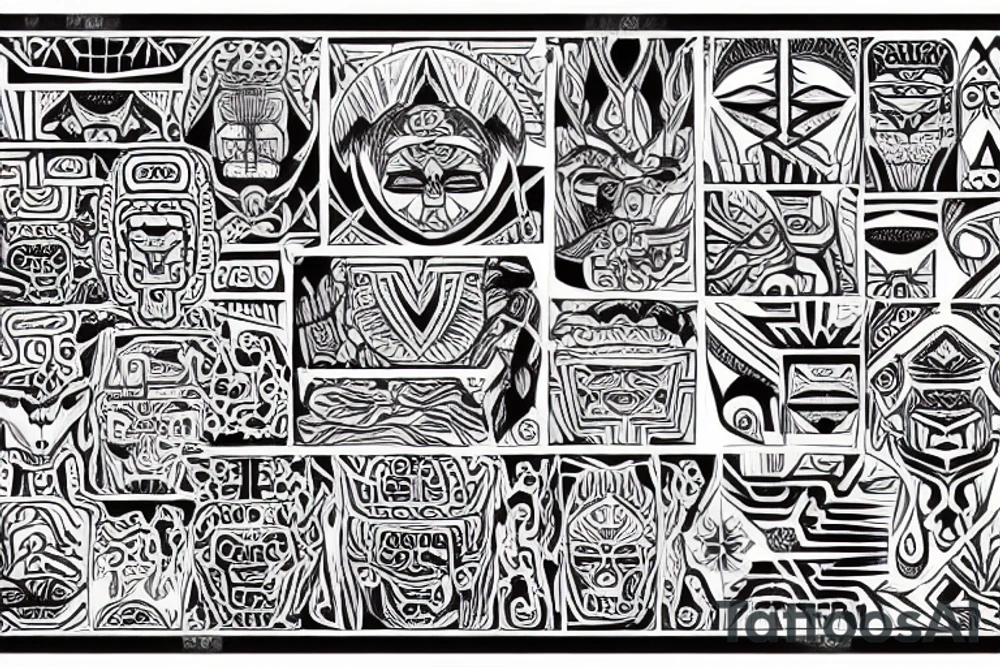 Mayan tattoo idea