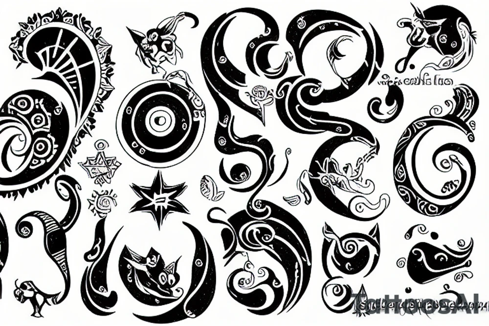 Gemini horoscope tattoo idea