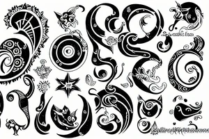 Gemini horoscope tattoo idea