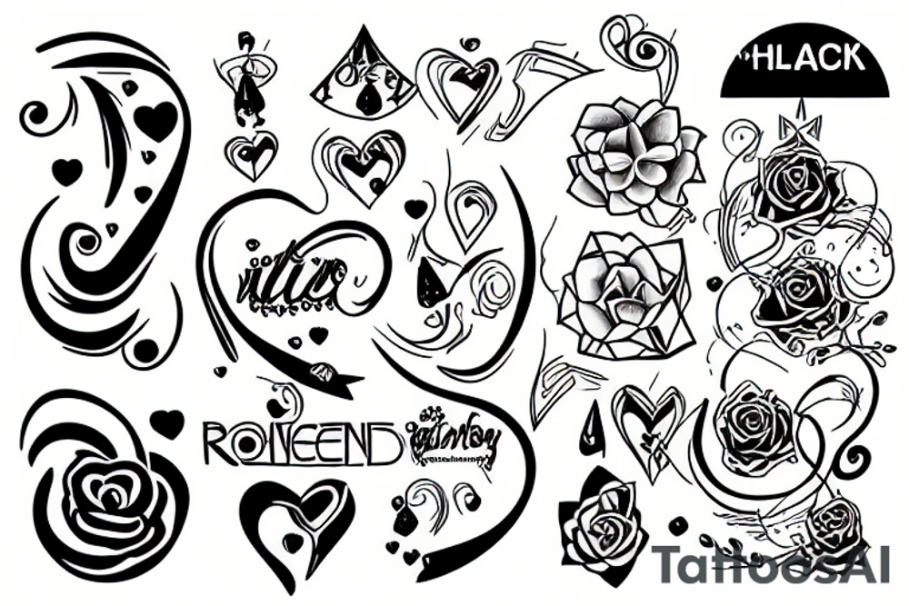 Reconnecting relationship tattoo idea