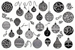 Ornament tattoo idea