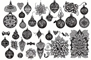 Ornament tattoo idea