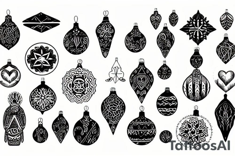 Ornament tattoo idea