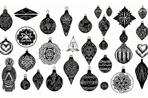 Ornament tattoo idea
