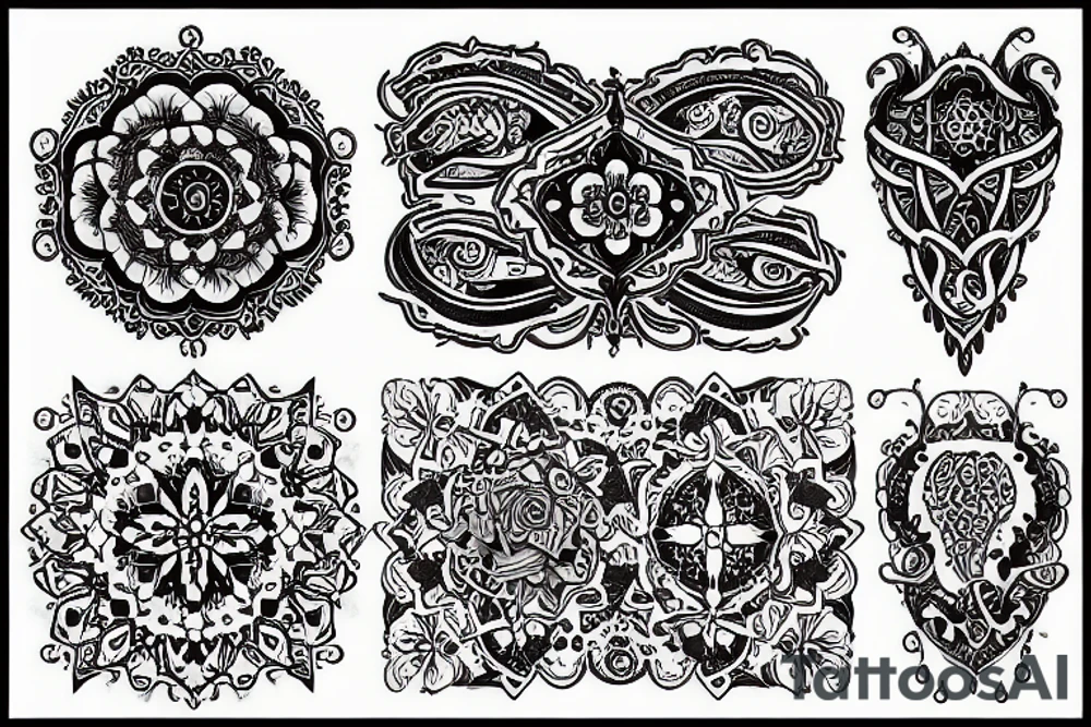 Ornament tattoo idea