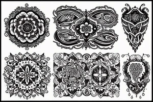 Ornament tattoo idea