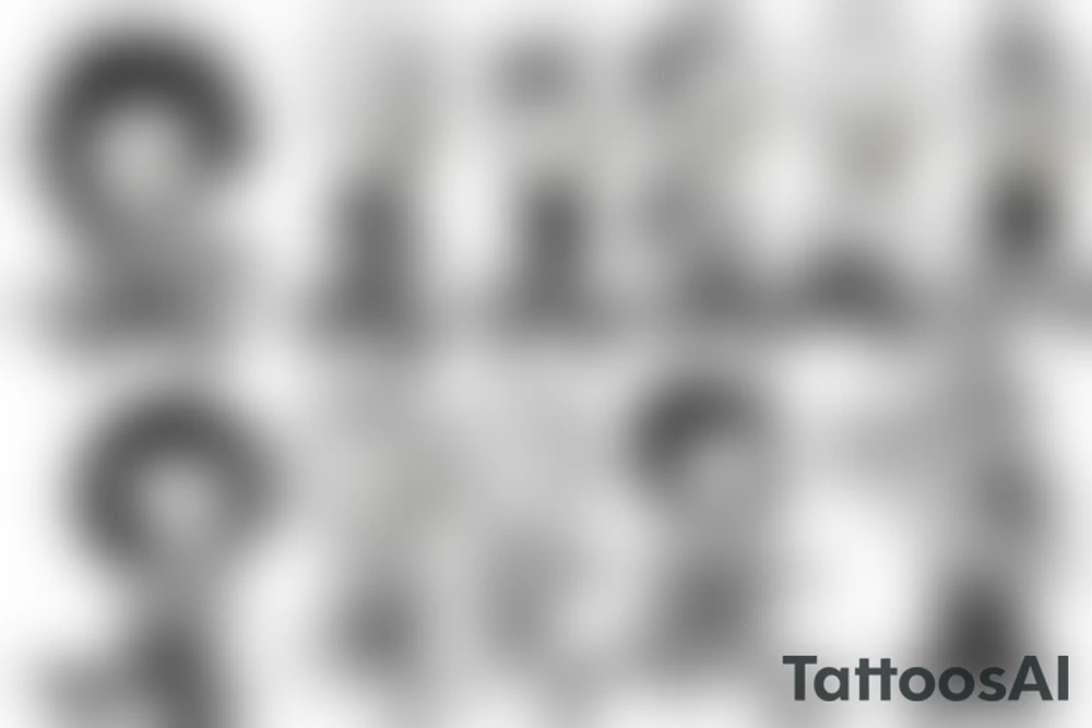 Bart Simpson on skateboard tattoo idea