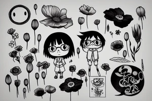 poppy tattoo idea