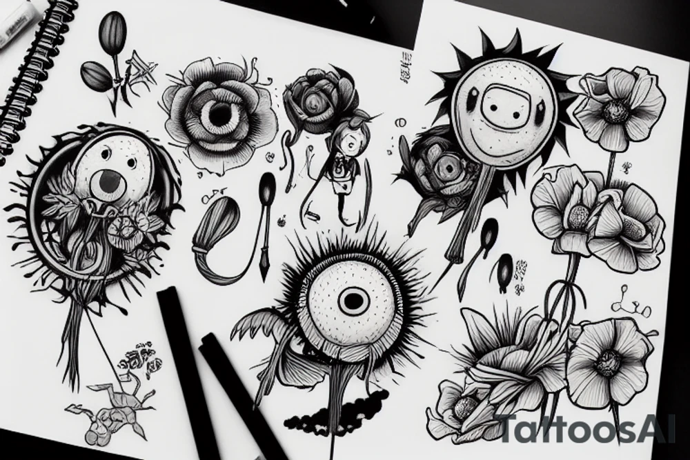 poppy tattoo idea