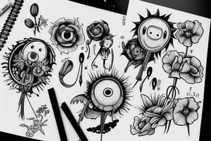 poppy tattoo idea