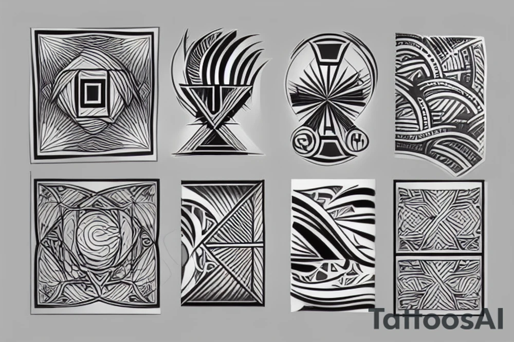 Something abstract tattoo idea