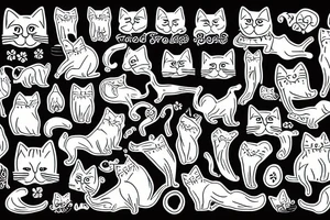 Cat  field tattoo idea
