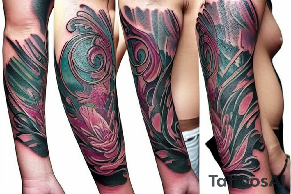 Virgo symbol tattoo idea