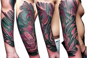 Virgo symbol tattoo idea