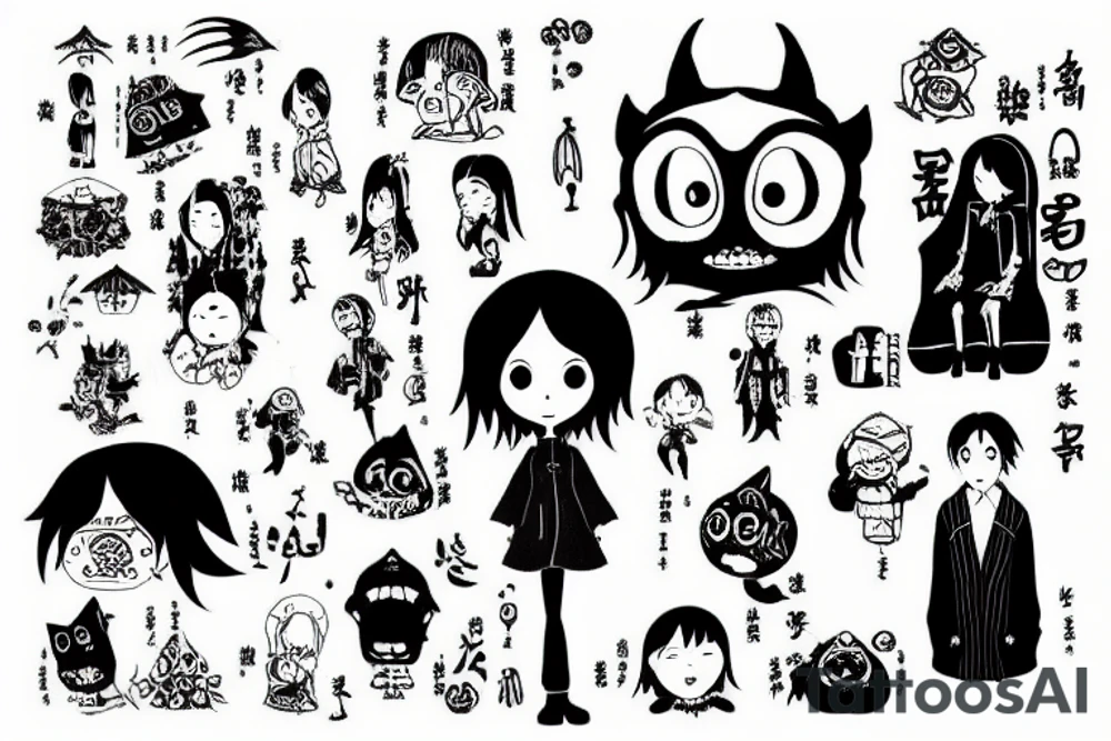 Coraline tattoo idea