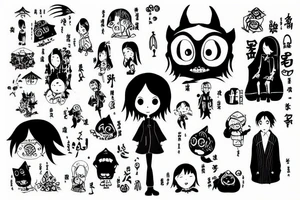Coraline tattoo idea