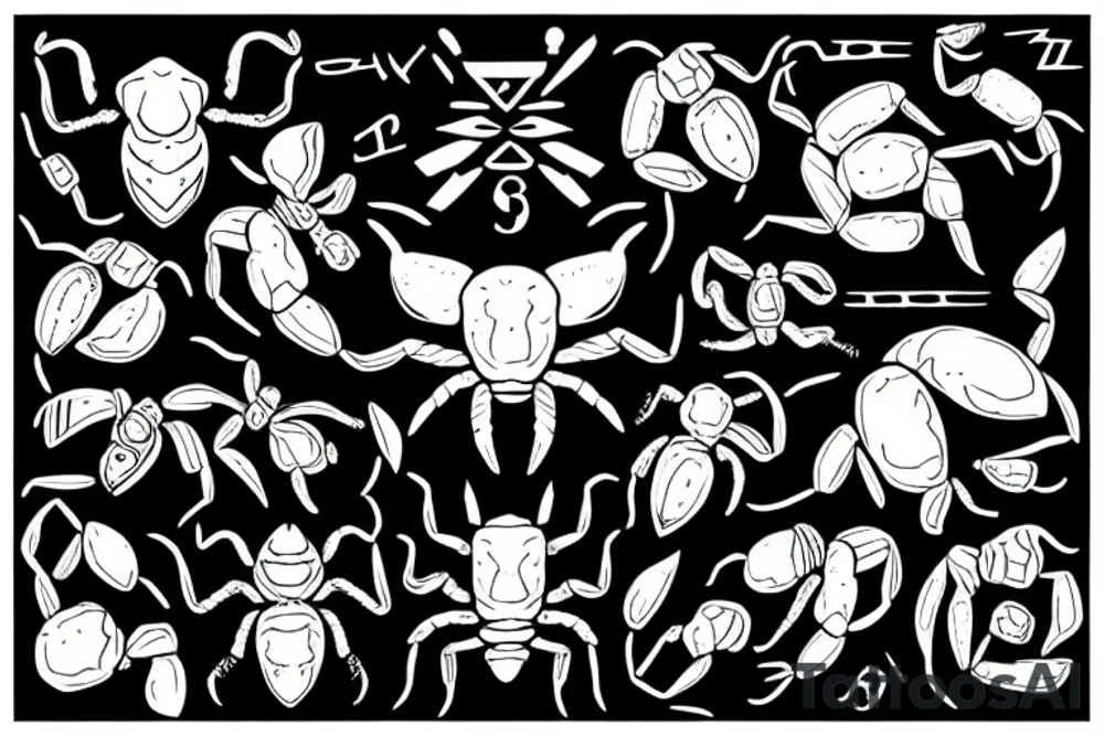 Scorpion tattoo idea