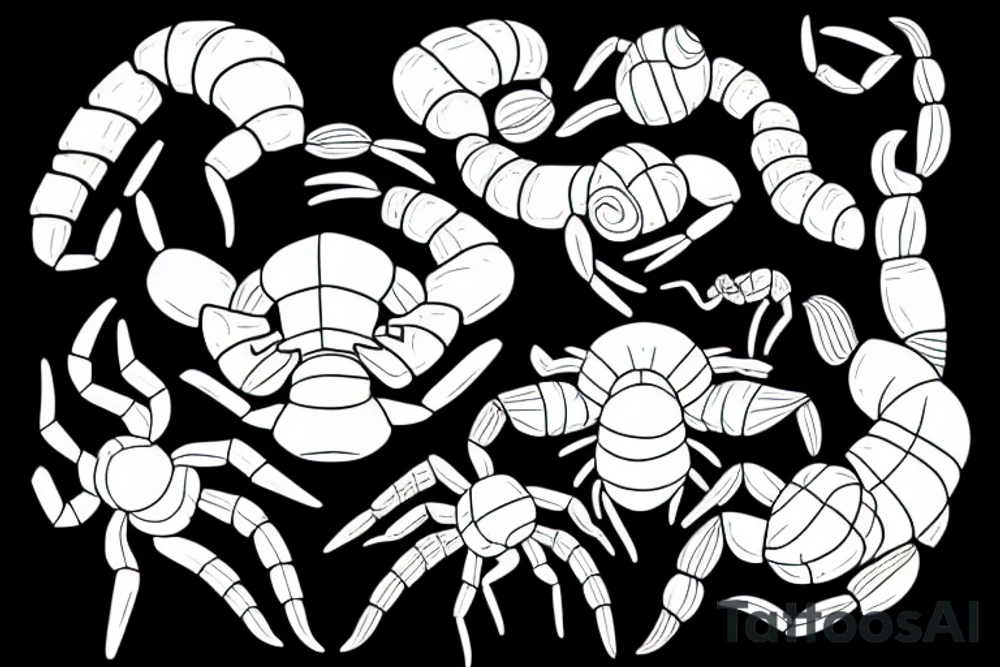 Scorpion tattoo idea