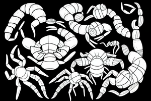 Scorpion tattoo idea