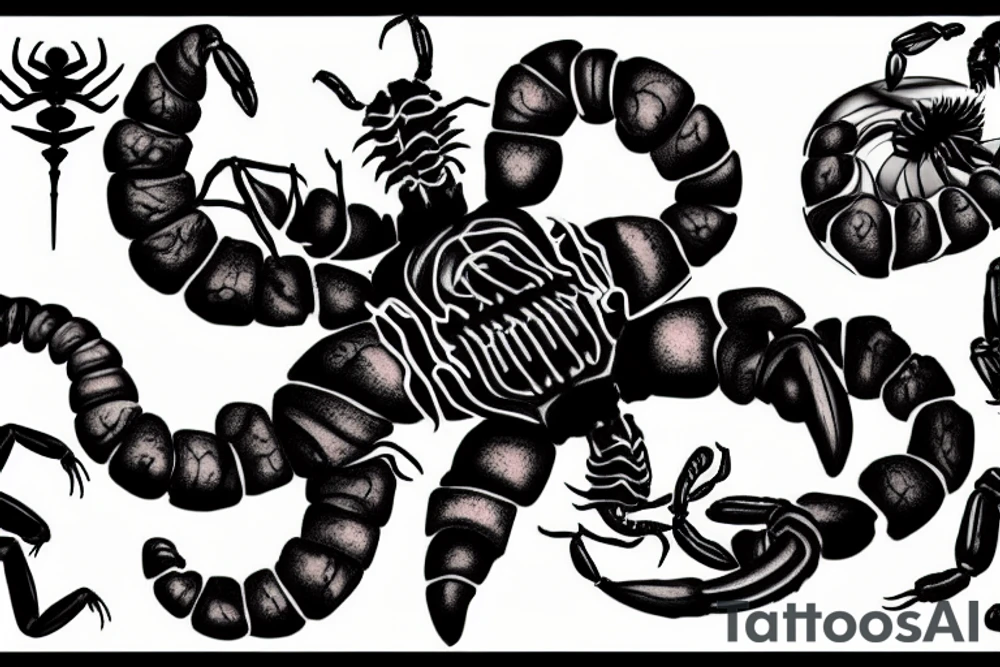 Scorpion tattoo idea