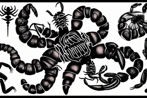 Scorpion tattoo idea