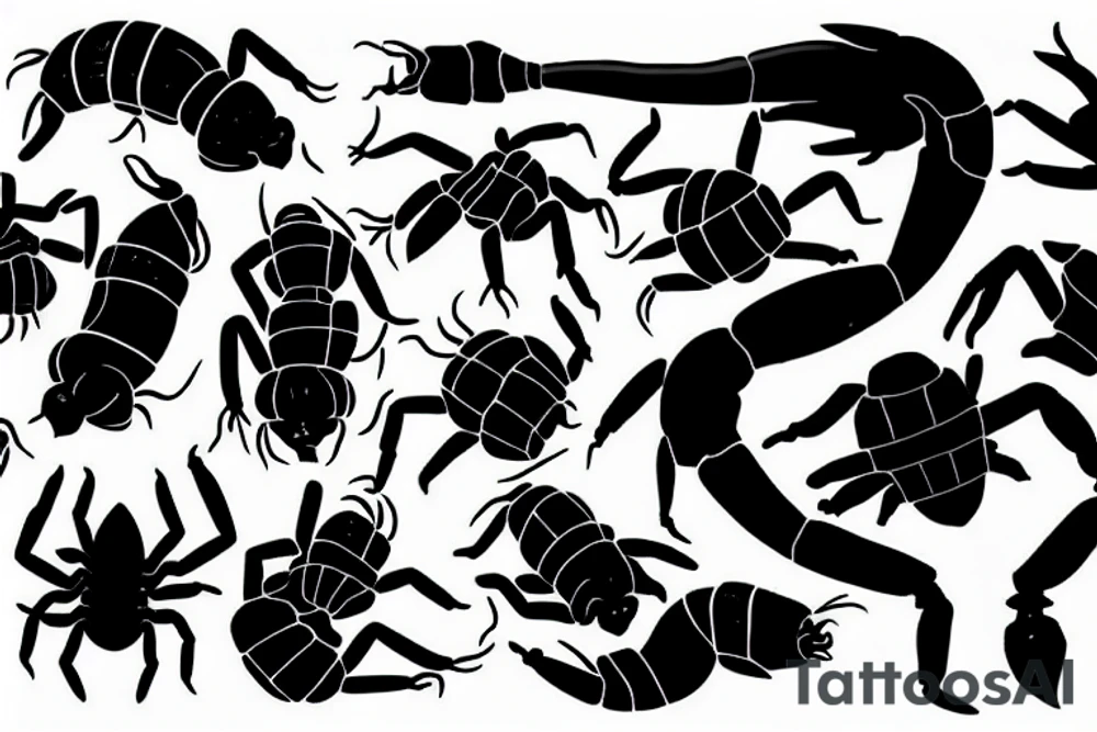 Scorpion tattoo idea