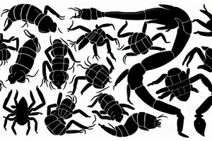 Scorpion tattoo idea
