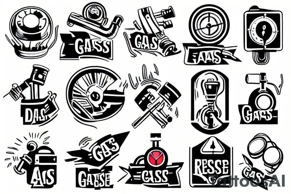 gas rescuer tattoo idea