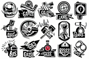 gas rescuer tattoo idea