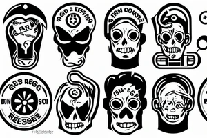 gas rescuer tattoo idea