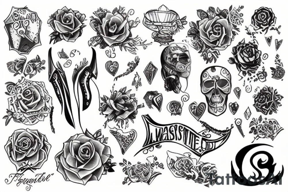 Wasting time tattoo idea