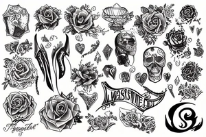 Wasting time tattoo idea