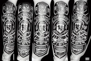 Manchester United tattoo idea