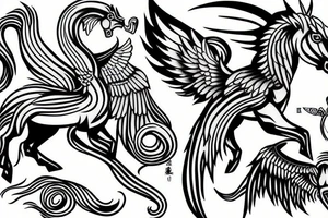 Pegasus tattoo idea