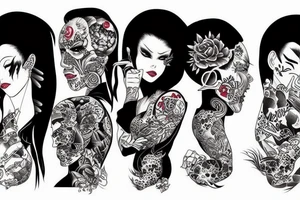 genshin impact tattoo idea