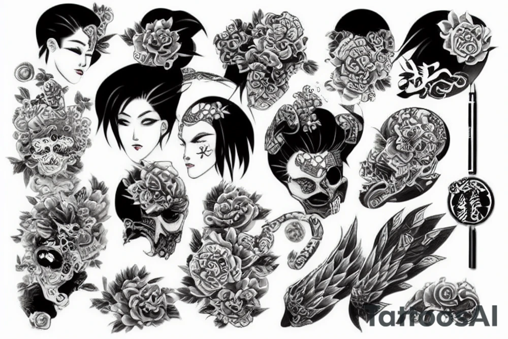 genshin impact tattoo idea