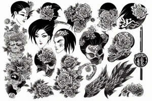 genshin impact tattoo idea