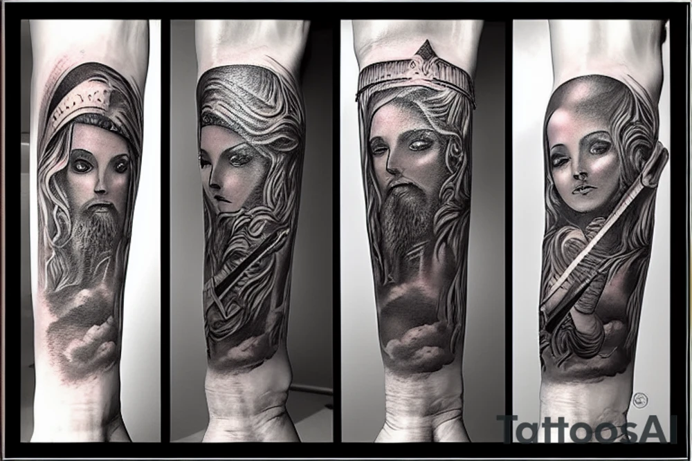 Roman sword tattoo idea