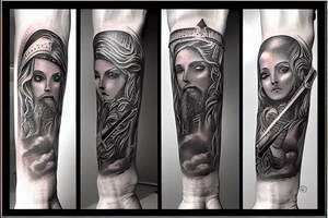 Roman sword tattoo idea