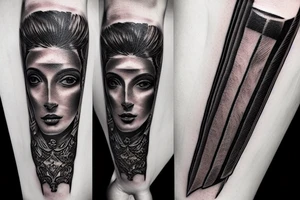 Roman sword tattoo idea