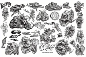 Big daddy tattoo idea