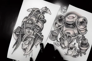 Big daddy tattoo idea