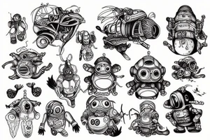 Big daddy tattoo idea